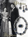 Princess Kira Shamrock Sapphire Diamond Necklace and Pendants | Grand ...