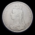 Moeda da Inglaterra - 1 Crown - Rainha Victoria -1889