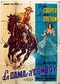 "GARY COOPER / MERLE OBERON" MOVIE POSTER - "THE COWBOY AND THE LADY ...