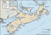 Canada Map Nova Scotia - Rosa Wandie