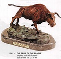 The Peril Of The Plains Inspired by Charles Russell 8"H x 12"L x 7"W ...
