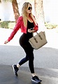 Khloe Kardashian Rocks Her Hourglass "Revenge Body" at the Gym: Photos ...