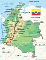 Mapas Geográficos da Colômbia