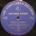 Matthew Wilder – Bouncin' Off The Walls - 1984 – Vinyl Pursuit Inc