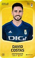 Limited card of David Costas – 2022-23 – Sorare