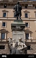 marco minghetti statue in Rome Stock Photo - Alamy