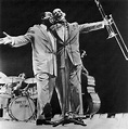Louis Armstrong and Trummy Young c. 1948 | Jazz artists, Blues ...