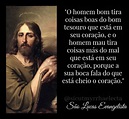 São Lucas Evangelista | Citações católicas, Frase para refletir, Frases ...
