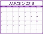 Calendario Agosto Imprimible: ¡Planifica tu Mes!
