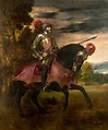 "Carlos V en la Batalla de Mühlberg", Tiziano, 1548 | Titian - (Tiziano ...