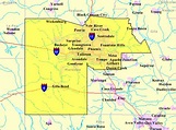 Map Of Maricopa County Arizona - Hiking In Map