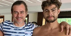 Pai de Rafael Vitti encanta web ao mostrar clique com o filho ainda ...