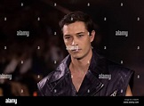 Francisco Lachowski wears a creation for the L'Oreal Spring/Summer 2024 ...