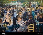 Danse au Moulin de la Galette par Pierre-Auguste Renoir 1876 Huile sur ...