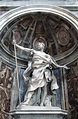 Gian Lorenzo Bernini. San Longinos, 1629. Basílica de San Pedro del ...