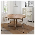 4 Seater Round Dining Table Ikea : Ingatorp Extendable Table White Max ...