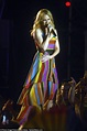 Kylie Minogue dazzles in a glittering rainbow gown at New York Pride ...