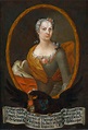 "Portrait of Karolina Radziwiłł née Pociej (1732–1776)" nieznany malarz ...