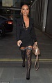 Chelsee Healey puts on a daring display in a plunging blazer dress and ...