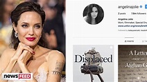 Angelina Jolie BREAKS Instagram Debut Record & Posts Powerful Message ...