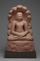 Jaina Tirthankara Parshvanatha Seated in Meditation (Dhyanamudra) under a Snake Hood | The Art ...