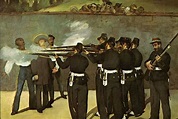Fusilamiento del emperador Maximiliano, 1867, de Edouard Manet ...