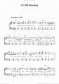 I'm Still Standing sheet music (beginner) for piano solo (beginners)