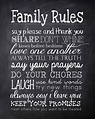 Family Rules {free printable} - How to Nest for Less™
