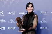 Alauda Ruiz de Azúa en la alfombra de ganadores de los Goya 2023 ...