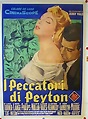 "PECCATORI DI PEYTON, I" MOVIE POSTER - "PEYTON PLACE" MOVIE POSTER