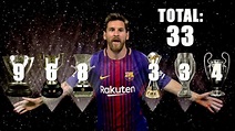 Messi y sus 33 títulos en el Barça: la Supercopa de España, el primero ...