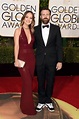 Jason Sudeikis y Olivia Wilde en la alfombra roja de los Globos de Oro ...