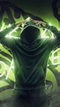 Anonymus Guy Green Powers IPhone Wallpaper - IPhone Wallpapers : iPhone ...
