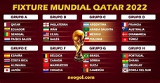 Calendario Mundial Qatar 2022 | Fixture completo FIFA World Cup