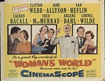 Woman's World 1954 Original Movie Poster #FFF-56257 | FFFMovieposters.com