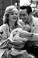 Actress Hayley Mills and actor Leigh Lawson proudly show off their love ...
