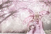 Free download Pink Fairy Background [1920x1080] for your Desktop ...