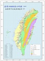 台灣活動斷層分布圖 - 台灣,斷層,taiwan
