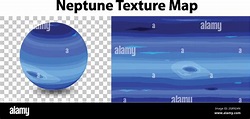 Neptune Surface Map