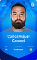 Carlos Miguel Coronel 2021-22 • Super Rare 7/10