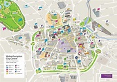 Large Wolverhampton Maps for Free Download and Print | High-Resolution ...