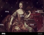 Maria Beatrice d'Este, Princess of Modena, Duchess of Massa by Meytens ...