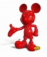 MICKEY MOUSE - RED - 1m45 resin statue Leblon-Delienne DISST14501RO ...