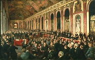 The Signing of the Treaty of Peace at Versailles, 28 June 1919, by ...