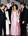 Great Outfits in Fashion History: Jackie Kennedy's Pretty Pink Dior ...