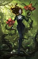 Poison Ivy by Likun Wang Batman Robin, Batman Art, Superhero Art ...