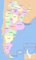 ¿Cuántas provincias tiene Argentina? ¿Cuáles son? - Saber es práctico