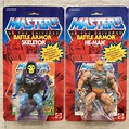 2 X Masters of The Universe Battle Armor He-Man & Skeletor Limited ...