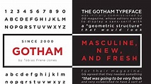 Gotham [2000 - Tobias Frere-Jones] font free download • AllBestFonts.com