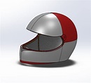 Free STL file Motorcycle Helmet 🏍️・3D print design to download・Cults